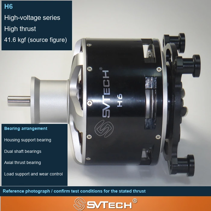 H6 Motor sin escobillas de alta tensión